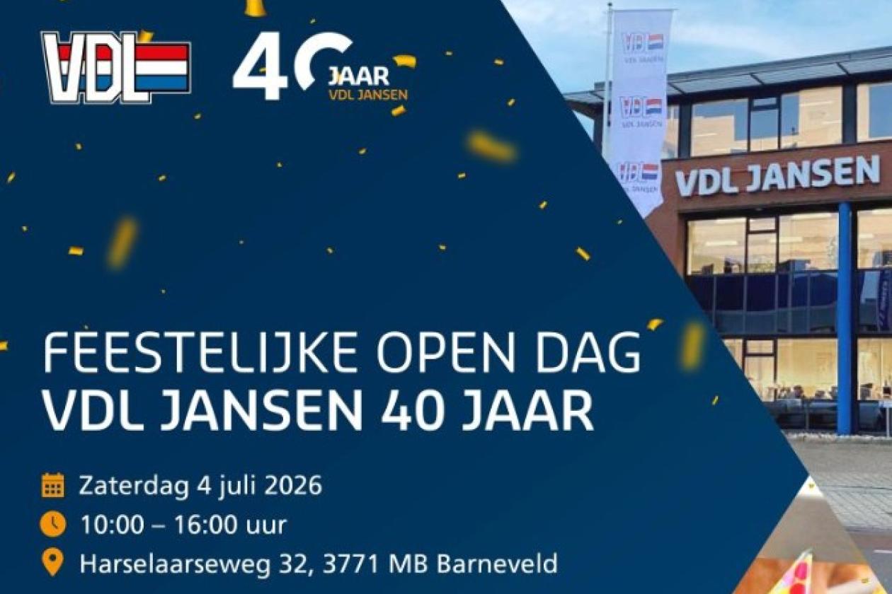 Feestelijke Open Dag op 4 juli 2026